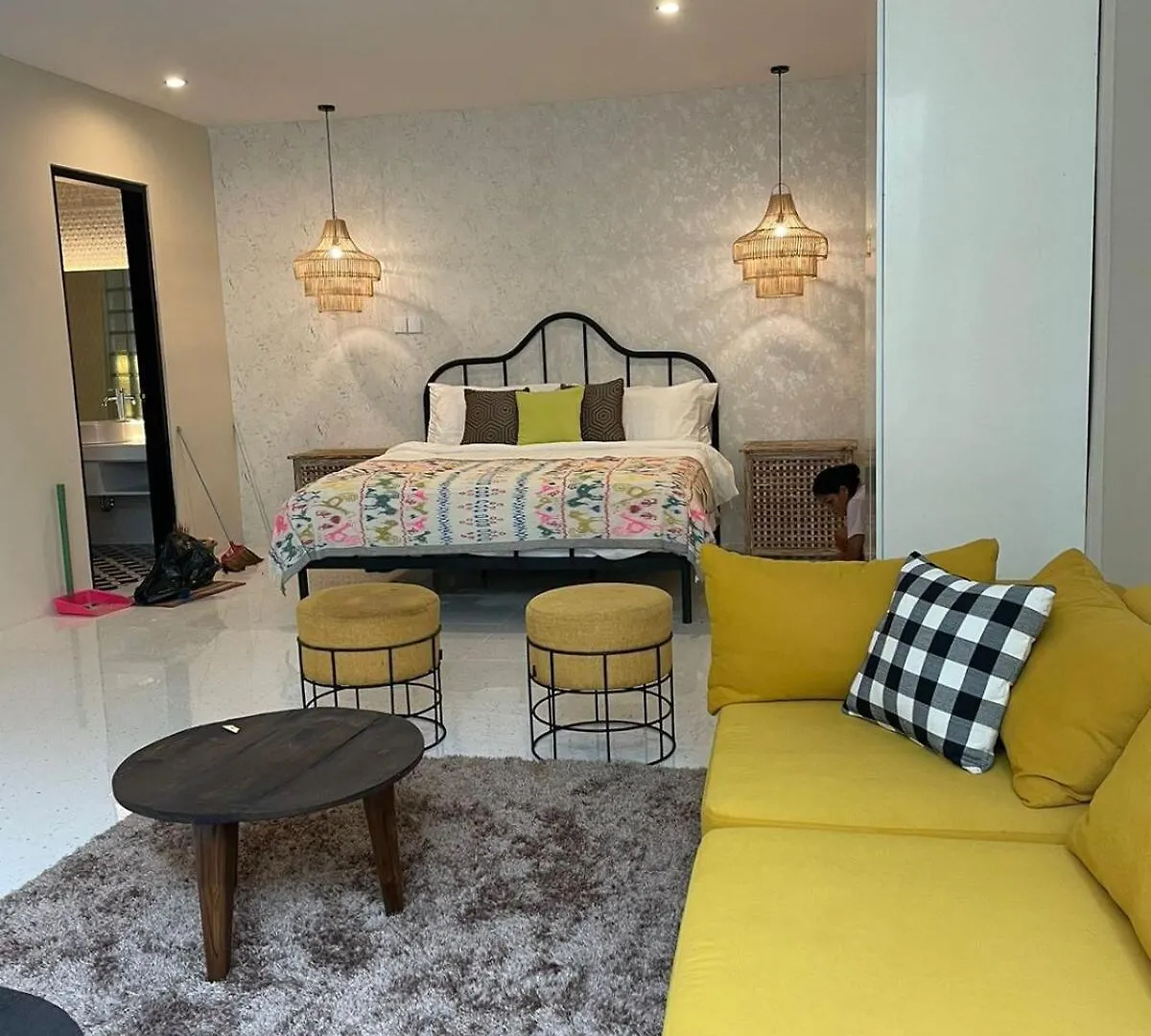 Lägenhet Cosy Semi Sunken Suite Pecatu